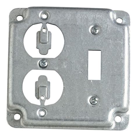 4 inch electrical box cover 1 4 inch|4 gang electrical box cover.